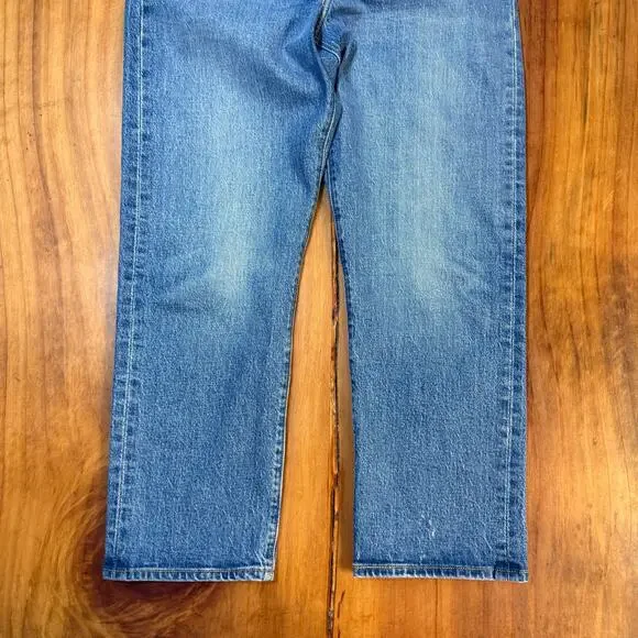 Levi's Wedgie Straight Jeans Women's 29 x 25.5 LVC Premium Stretch Denim E4-17 - Picture 2 of 8